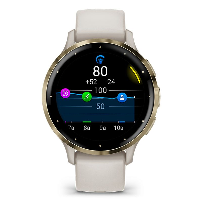 GARMIN Venu 3S Ivory / Cream Gold ガーミン ヴェニュー 3S  