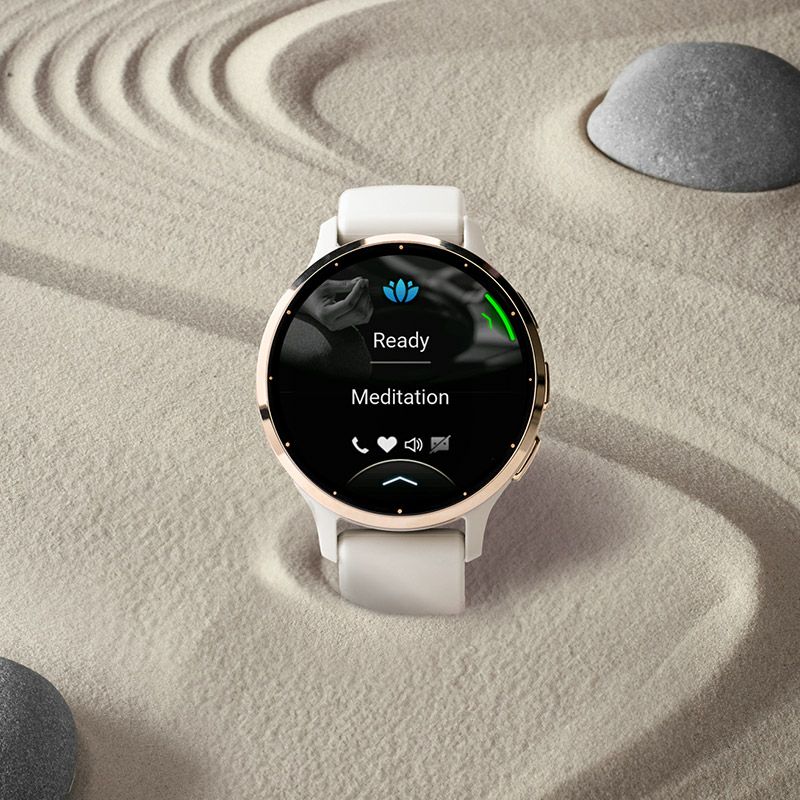 GARMIN Venu 3S Ivory / Cream Gold ガーミン ヴェニュー 3S 