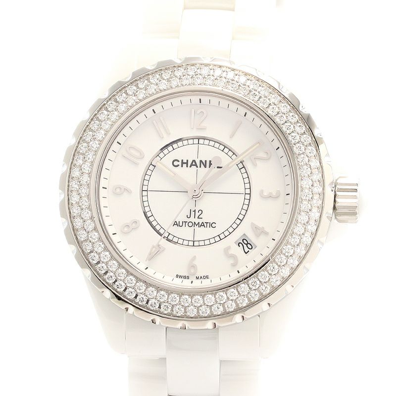 シャネル CHANEL H0969 ホワイト メンズ 腕時計