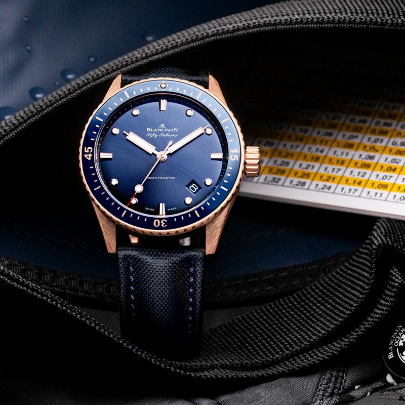 BLANCPAIN FIFTY FATHOMS BATHYSCAPHE ブランパン フィフティ ファゾムス バチスカーフ  5000-36S40-O52A｜正規取り扱いブランド｜時計・腕時計の通販サイトBEST ISHIDA（正規・中古販売店）