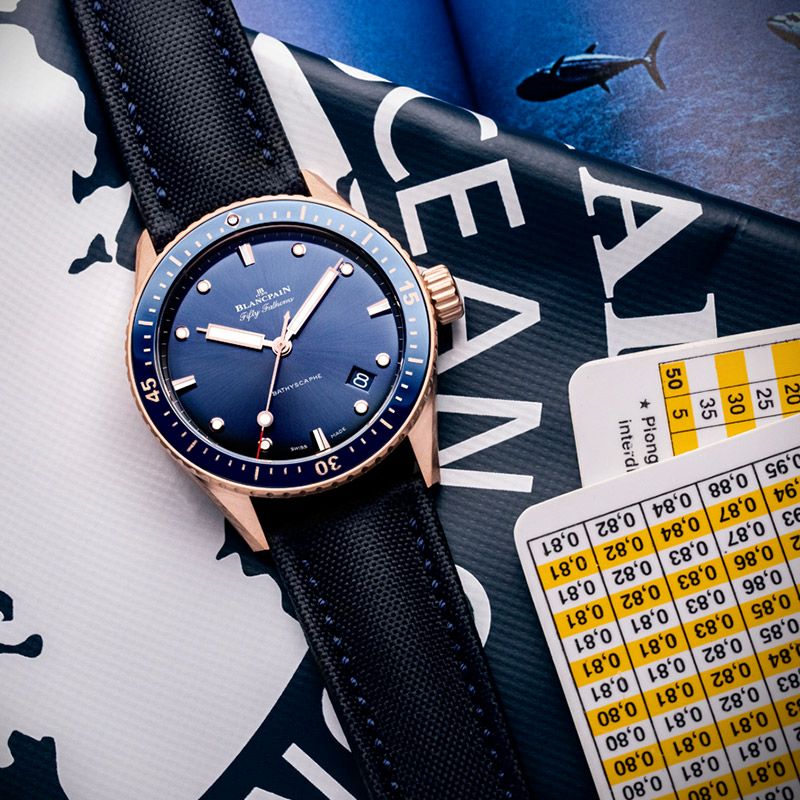 BLANCPAIN FIFTY FATHOMS BATHYSCAPHE ブランパン フィフティ