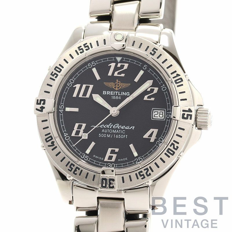 中古】BREITLING COLT OCEAN AUTO ブライトリング コルトオーシャン 