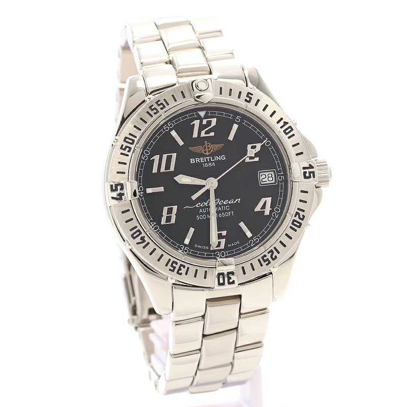 中古】BREITLING COLT OCEAN AUTO ブライトリング コルトオーシャン  