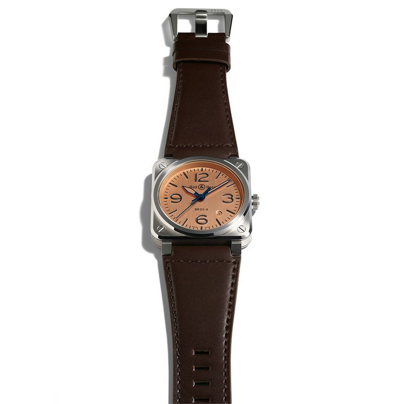 Bell ＆ Ross BR 03 Copper ベル＆ロス BR 03 コッパー BR03A-GB-ST