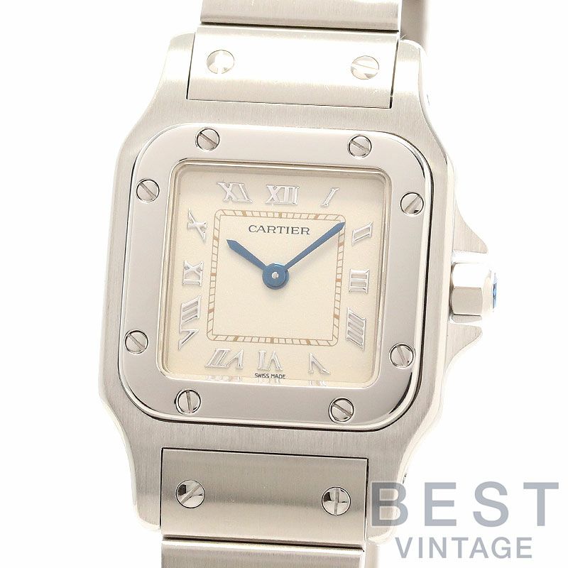 【中古】CARTIER SANTOS GALBEE SMALL MODEL カルティエ サントスガルベSM W20024D6