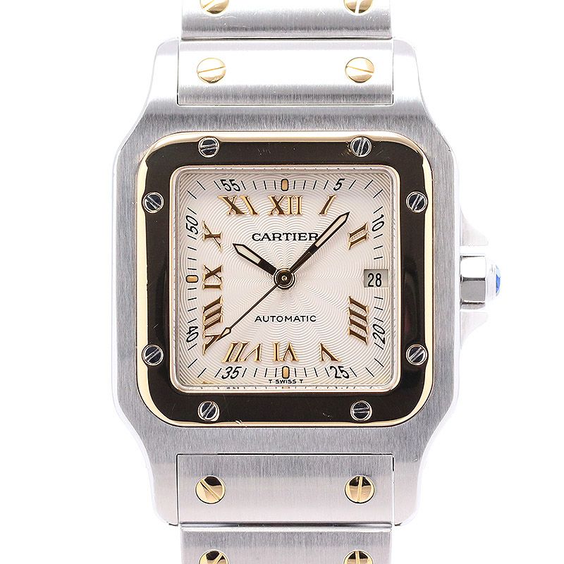 中古】CARTIER SANTOS GALBEE LARGE MODEL 20TH ANNIVERSARY EDITION カルティエ  サントスガルベLM 20周年記念モデル W20041C4｜ヴィンテージブランド｜時計・腕時計の通販サイトBEST ISHIDA（正規・中古販売店）