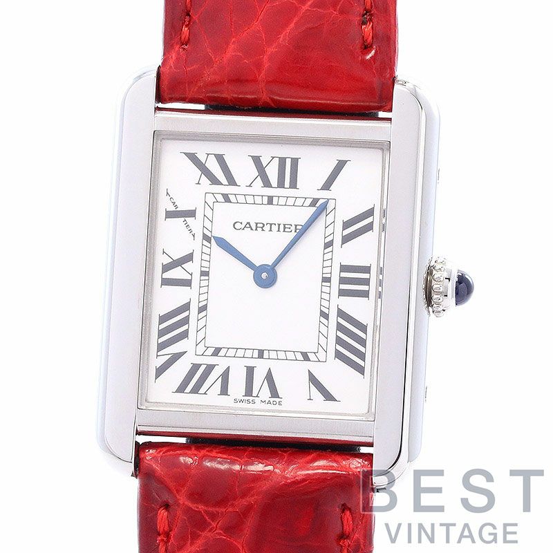 中古】CARTIER TANK SOLO SMALL MODEL カルティエ タンクソロSM 