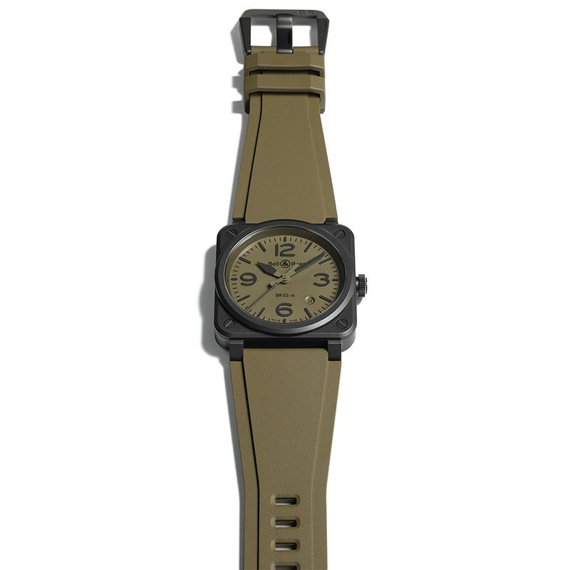 Bell ＆ Ross BR 03 MILITARY CERAMIC ベル＆ロス BR 03 ミリタリー セラミック BR03A-MIL-CE/SRB