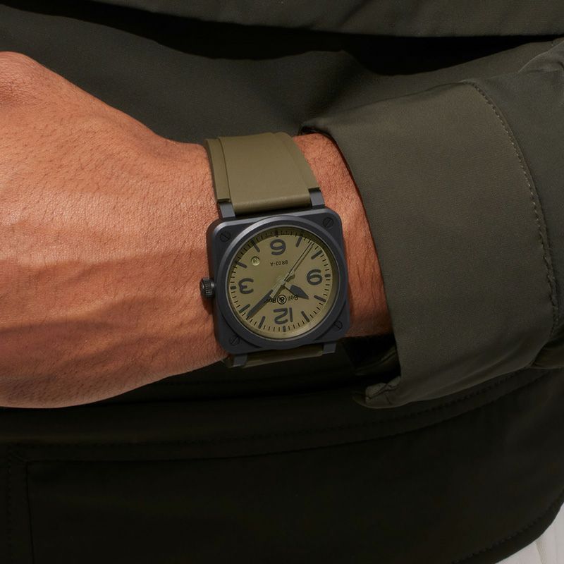 Bell ＆ Ross BR 03 MILITARY CERAMIC ベル＆ロス BR 03 ミリタリー  