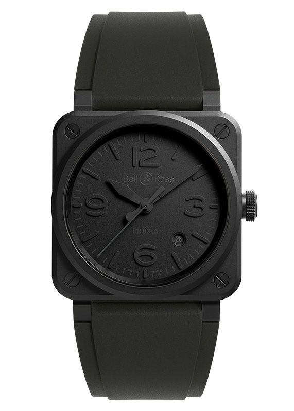 Bell ＆ Ross BR 03 PHANTOM ベル＆ロス BR 03 ファントム BR03A-PH-CE 