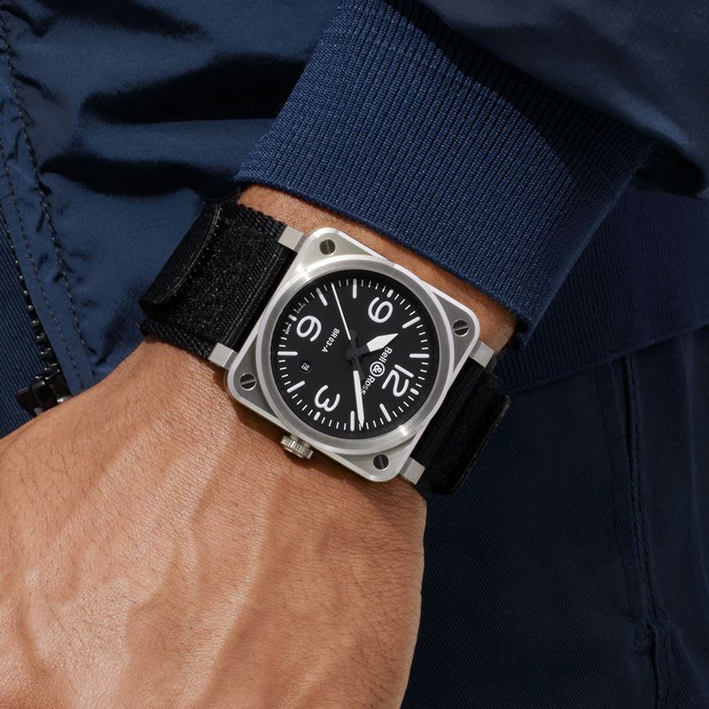 Bell ＆ Ross BR 03 BLACK STEEL ベル＆ロス BR 03 ブラック 