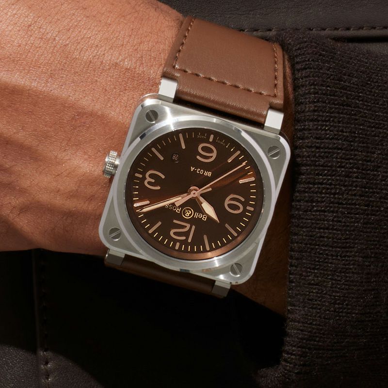 Bell ＆ Ross BR 03 GOLDEN HERITAGE ベル＆ロス BR 03 ゴールデン ヘリテージ BR03A-GH-ST/SCA