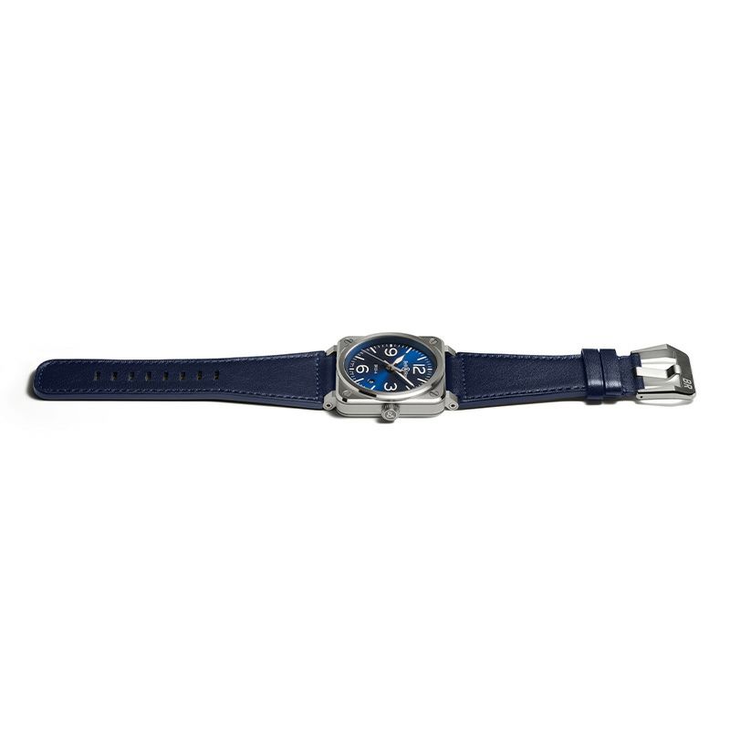 Bell ＆ Ross BR 03 BLUE STEEL ベル＆ロス BR 03 クロノ ブルー スティール BR03A-BLU-ST/SCA