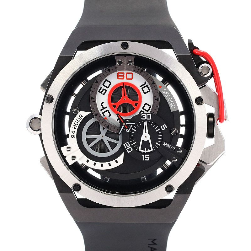 中古】MAZZUCATO RIM SPORT CHRONOGRAPH マッツカート リム スポーツ クロノグラフ  RIM.01-BK186｜ヴィンテージブランド｜時計・腕時計の通販サイトBEST ISHIDA（正規・中古販売店）