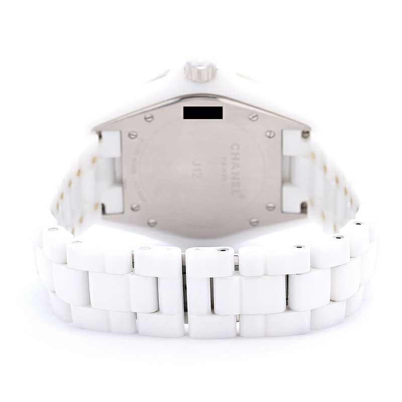 中古】CHANEL J12 WHITE CERAMIC AUTOMATIC 42MM シャネル J12