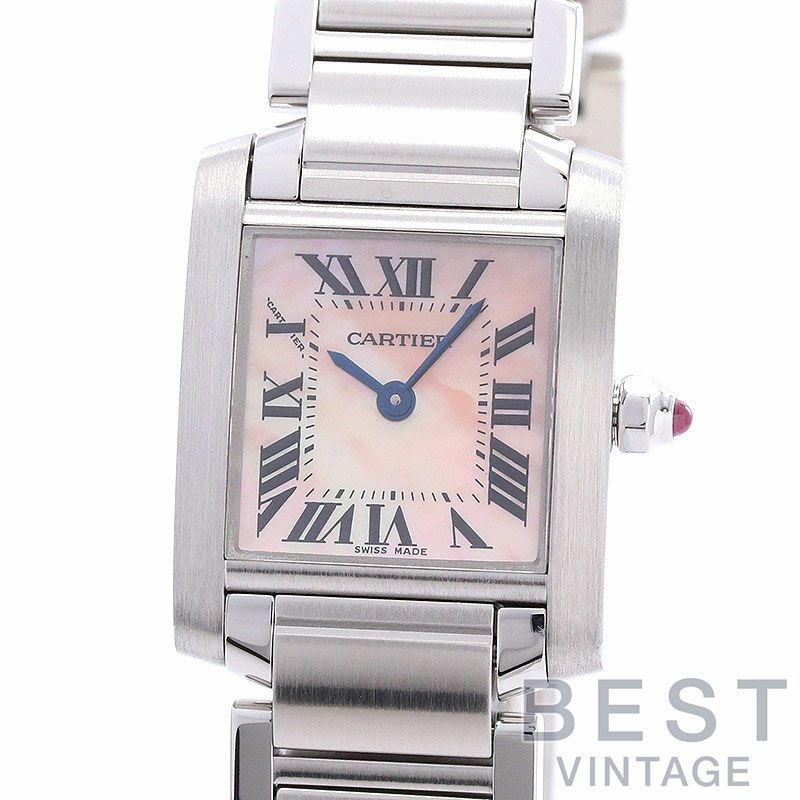 【中古】CARTIER TANK FRANCAISE SMALL MODEL カルティエ タンクフランセーズSM  W51028Q3｜ヴィンテージブランド｜時計・腕時計の通販サイトBEST ISHIDA（正規・中古販売店）