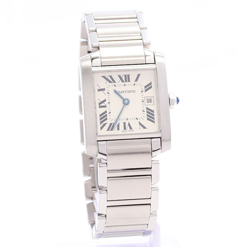 【中古】CARTIER TANK FRANCAISE MEDIUM MODEL , カルティエ タンクフランセーズMM , W51011Q3