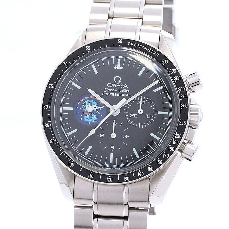 【中古】OMEGA SPEEDMASTER PROFESSIONAL MOONWATCH SNOOPY AWARD オメガ スピードマスター ムーンウォッチ プロフェッショナル スヌーピーアワード 3578.51.00