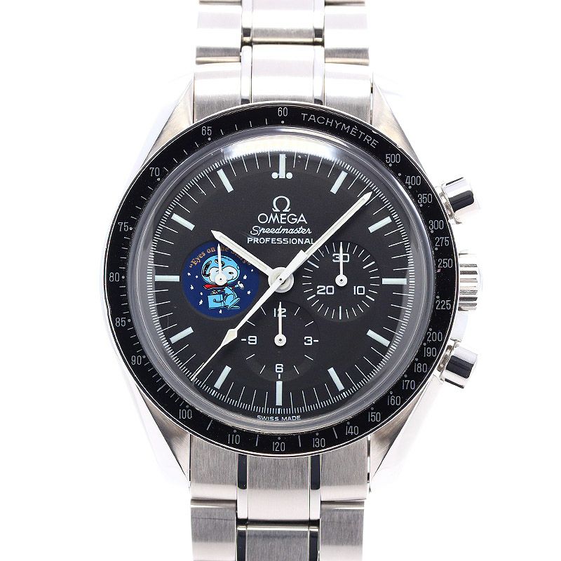 中古】OMEGA SPEEDMASTER PROFESSIONAL MOONWATCH SNOOPY AWARD オメガ 