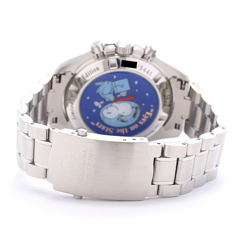 【中古】OMEGA SPEEDMASTER PROFESSIONAL MOONWATCH SNOOPY AWARD オメガ スピードマスター ムーンウォッチ プロフェッショナル スヌーピーアワード 3578.51.00