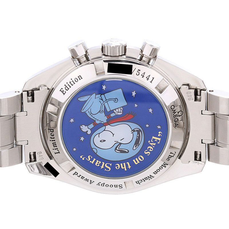 【中古】OMEGA SPEEDMASTER PROFESSIONAL MOONWATCH SNOOPY AWARD オメガ スピードマスター ムーンウォッチ プロフェッショナル スヌーピーアワード 3578.51.00