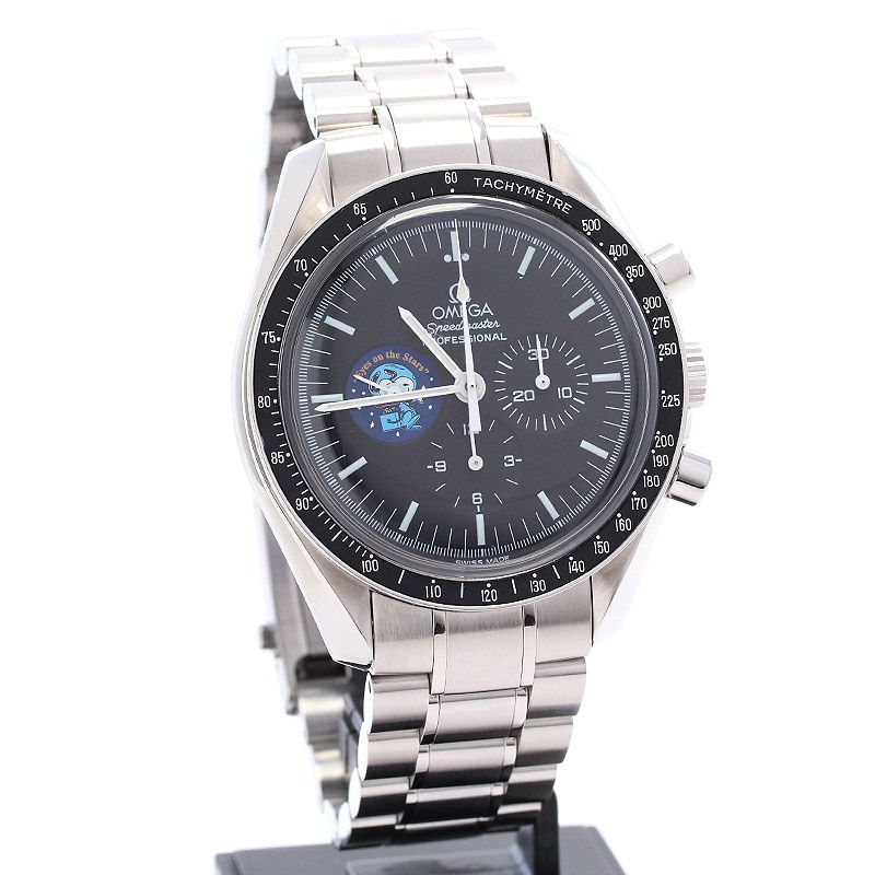 【中古】OMEGA SPEEDMASTER PROFESSIONAL MOONWATCH SNOOPY AWARD オメガ スピードマスター ムーンウォッチ プロフェッショナル スヌーピーアワード 3578.51.00