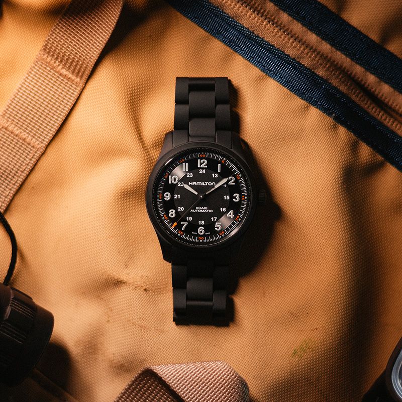 HAMILTON KHAKI FIELD TITANIUM AUTO ハミルトン カーキ フィールド 