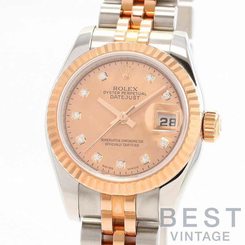 【中古】ROLEX LADY DATEJUST 26 ロレックス レディ デイトジャスト 26 179171NG(M179171-0017)