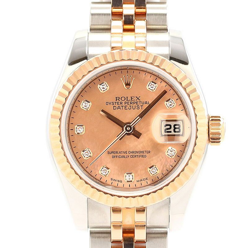 【中古】ROLEX LADY DATEJUST 26 ロレックス レディ デイトジャスト 26 179171NG(M179171-0017)