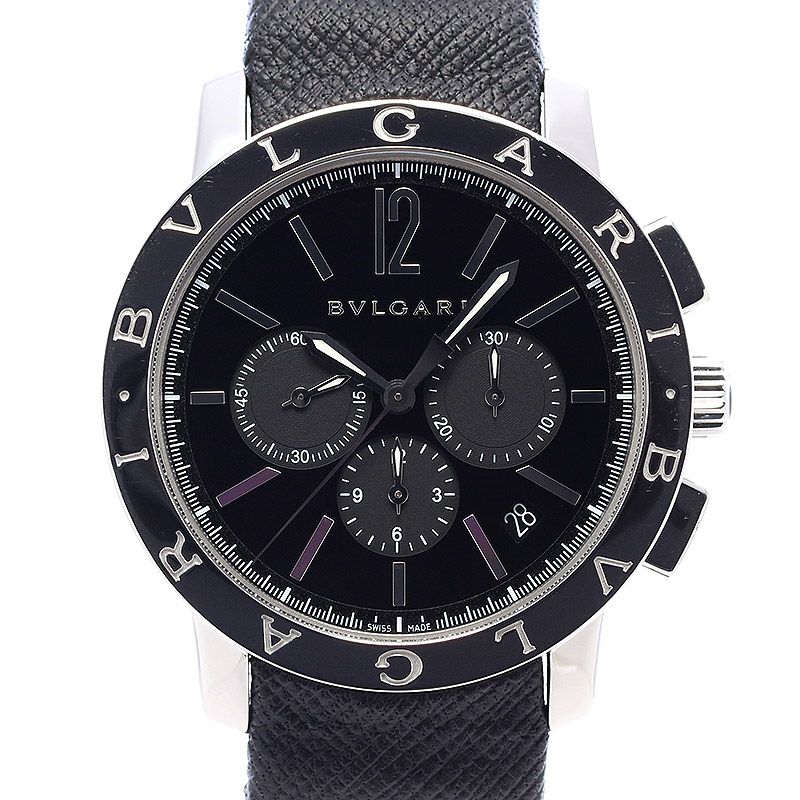 中古】BVLGARI BVLGARI BVLGARI CHRONOGRAPH ブルガリ ブルガリ 