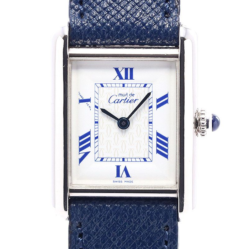 中古】CARTIER MUST TANK SMALL MODEL カルティエ マストタンク