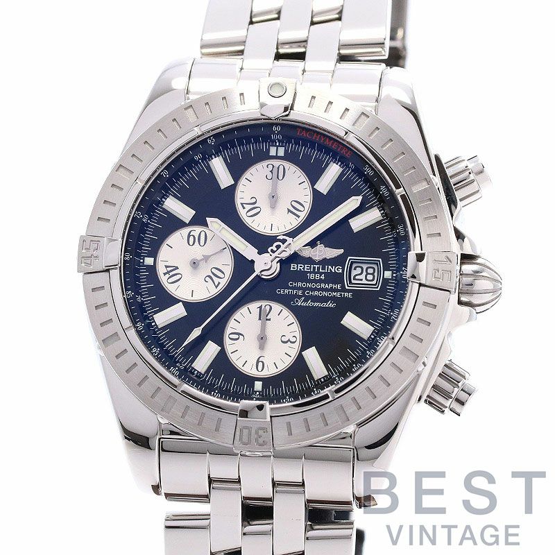 ブライトリング A13356 A156B19PAクロノマット メンズ 時計 コマ 中古】BREITLING CHRONOMAT EVOLUTION ブライトリング クロノ