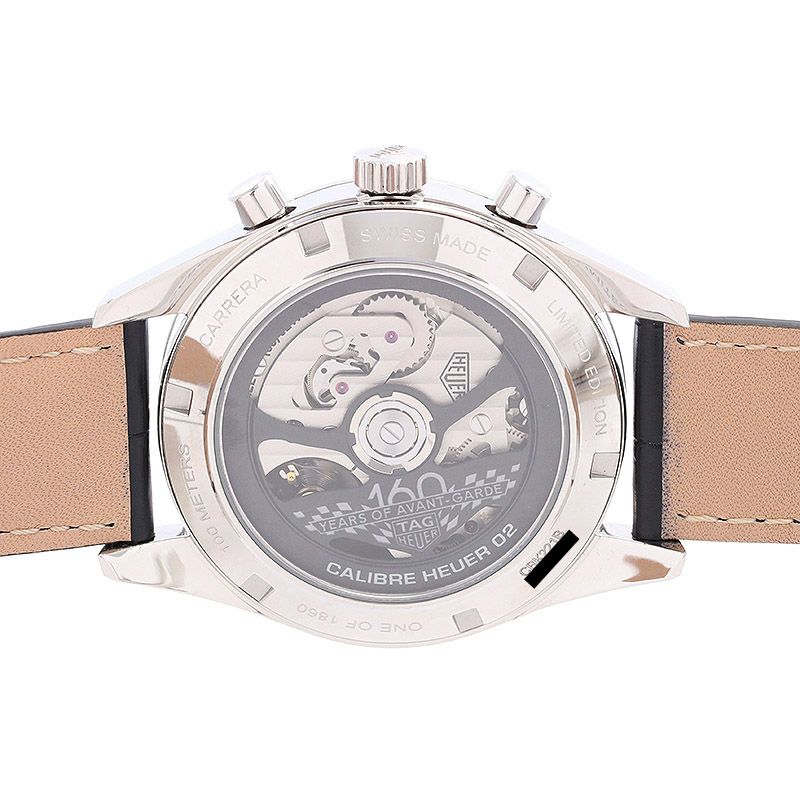 【中古】TAG HEUER CARRERA CHRONOGRAPH 160TH ANNIVERSARY LIMITED EDITION タグ・ホイヤー カレラ クロノグラフ 160周年限定モデル CBK221B.FC6479