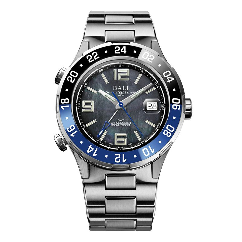 BALL WATCH Roadmaster Pilot GMT Black MOP ボール ウォッチ ロード  