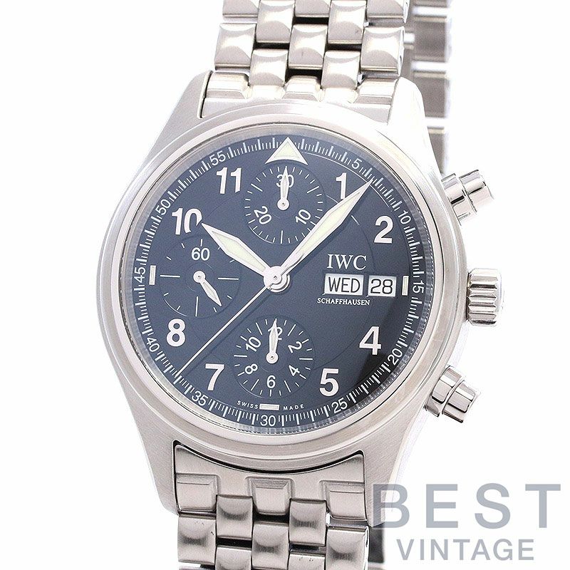 【中古】IWC MECHANICAL FLIEGERUHR CHRONOGRAPH アイ・ダブリュー・シー メカニカルフリーガークロノグラフ IW370618