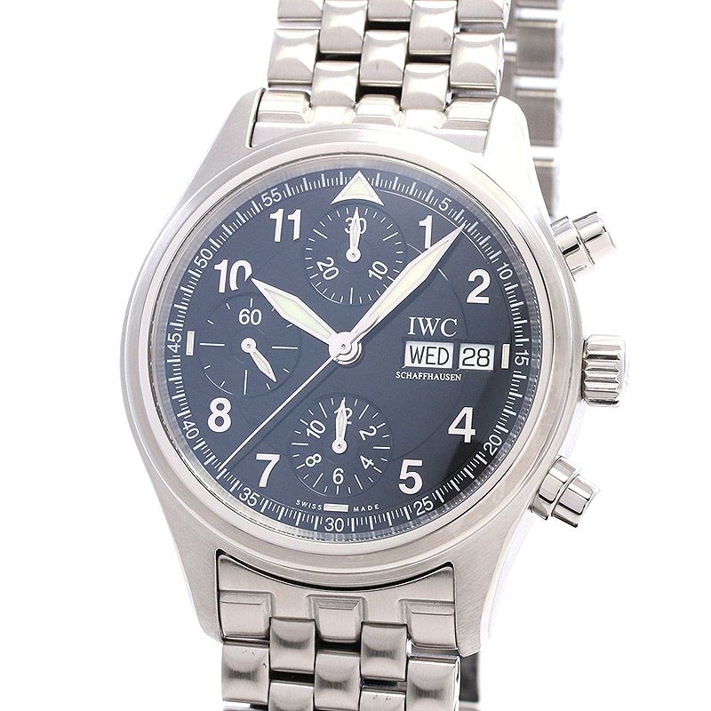 【中古】IWC MECHANICAL FLIEGERUHR CHRONOGRAPH アイ・ダブリュー・シー メカニカルフリーガークロノグラフ IW370618