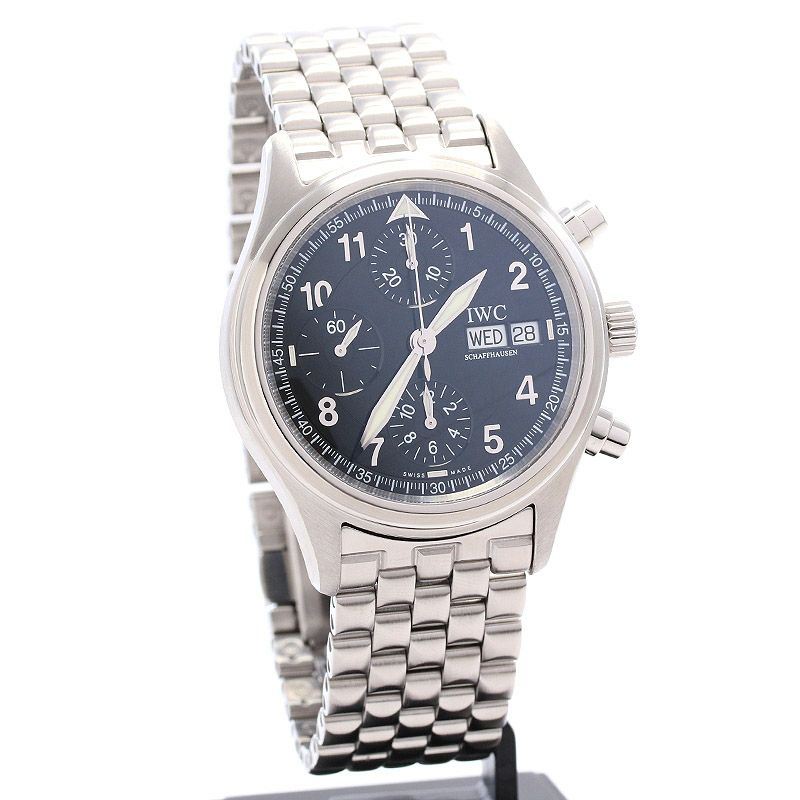 【中古】IWC MECHANICAL FLIEGERUHR CHRONOGRAPH アイ・ダブリュー・シー メカニカルフリーガークロノグラフ IW370618