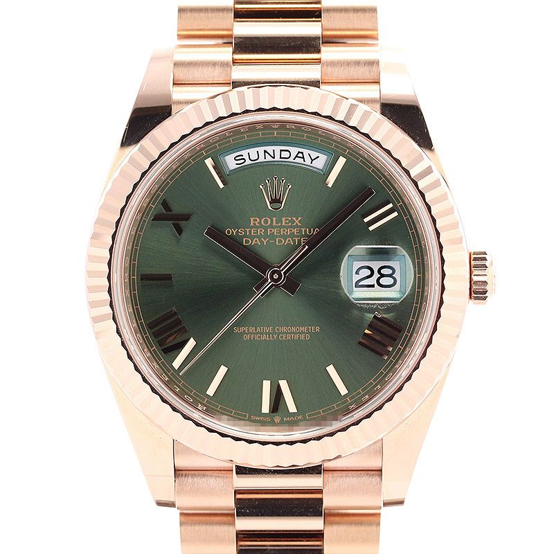 【中古】ROLEX OYSTER PERPETUAL DAY-DATE 40 ロレックス オイスターパーペチュアル デイデイト 40 228235 (M228235-0025)