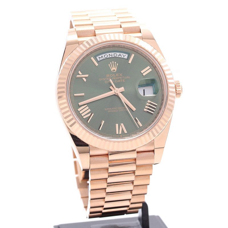 【中古】ROLEX OYSTER PERPETUAL DAY-DATE 40 ロレックス オイスターパーペチュアル デイデイト 40 228235 (M228235-0025)