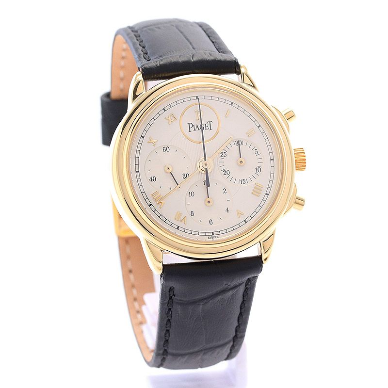 【中古】PIAGET GOUVERNEUR CHRONOGRAPH ピアジェ グベナー クロノグラフ 15978