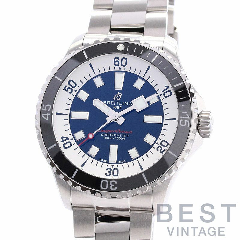 中古】BREITLING SUPEROCEAN AUTOMATIC 44 ブライトリング スーパーオーシャン オートマチック 44  A17376211C1A1｜ヴィンテージブランド｜時計・腕時計の通販サイトBEST ISHIDA（正規・中古販売店）