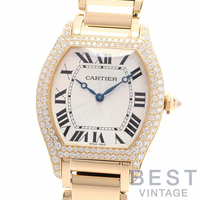 【中古】CARTIER TORTUE LARGE MODEL カルティエ トーチュLM WA5037W8