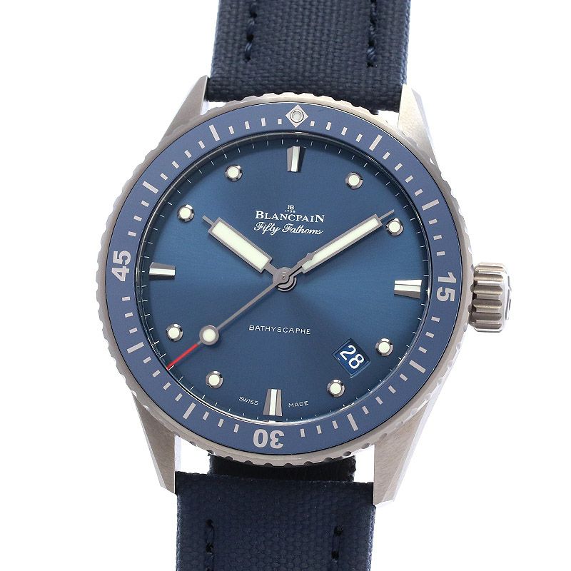 中古】BLANCPAIN FIFTY FATHOMS BATHYSCAPHE ブランパン フィフティ ファゾムス バチスカーフ  5000-0240-O52A｜ヴィンテージブランド｜時計・腕時計の通販サイトBEST ISHIDA（正規・中古販売店）