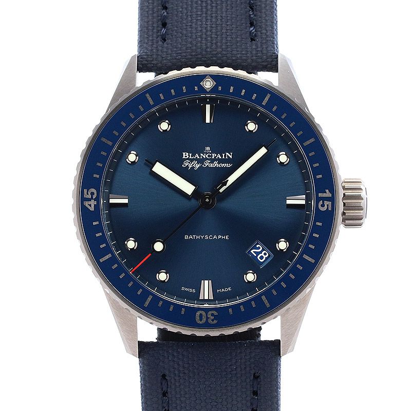 中古】BLANCPAIN FIFTY FATHOMS BATHYSCAPHE ブランパン フィフティ