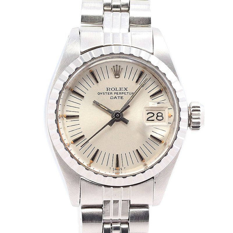 中古】ROLEX OYSTER PERPETUAL DATE ロレックス オイスター  