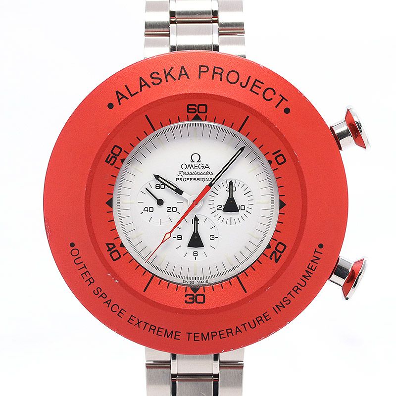 1円 稼働 新品同様 箱/保証書付 オメガ 手巻き 4820.31 デビル