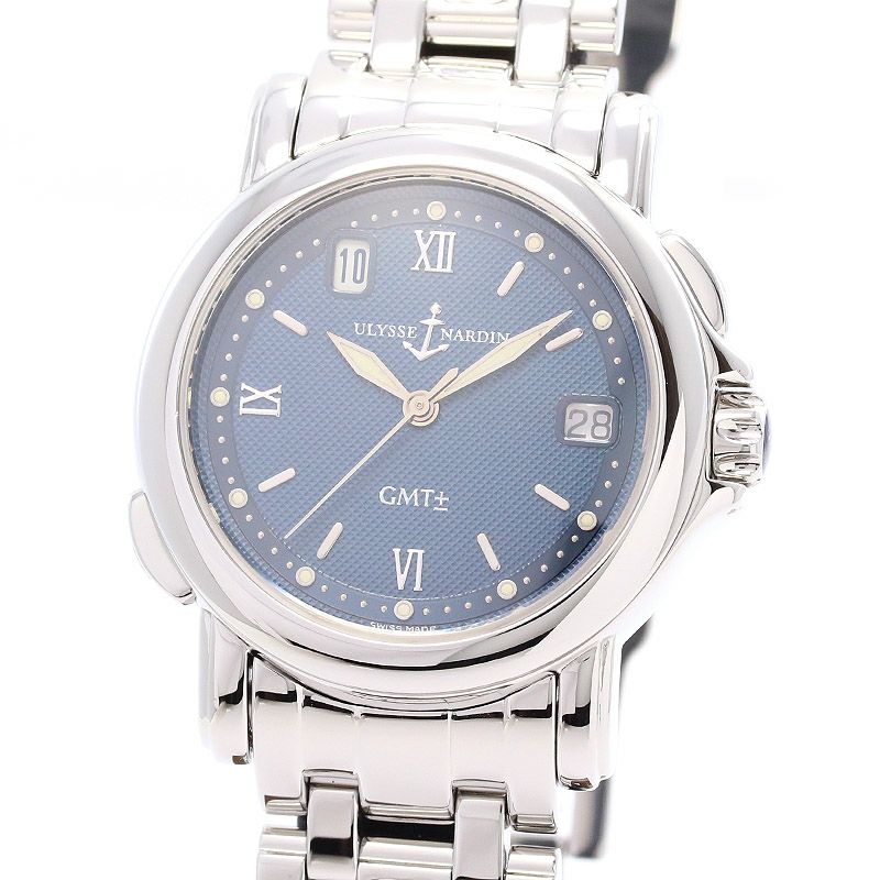 中古】ULYSSE NARDIN SAN MARCO GMT ユリス・ナルダン サンマルコ GMT 