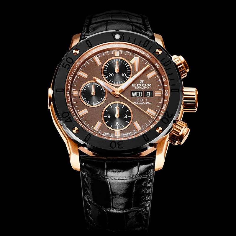 EDOX CHRONOFFSHORE-1 CHRONOGRAPH AUTOMATIC SUNSET SPECIAL EDITION 