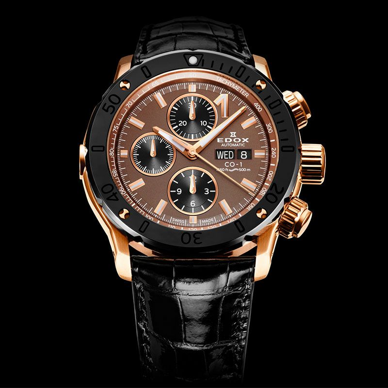 EDOX CHRONOFFSHORE-1 CHRONOGRAPH AUTOMATIC SUNSET SPECIAL EDITION ...