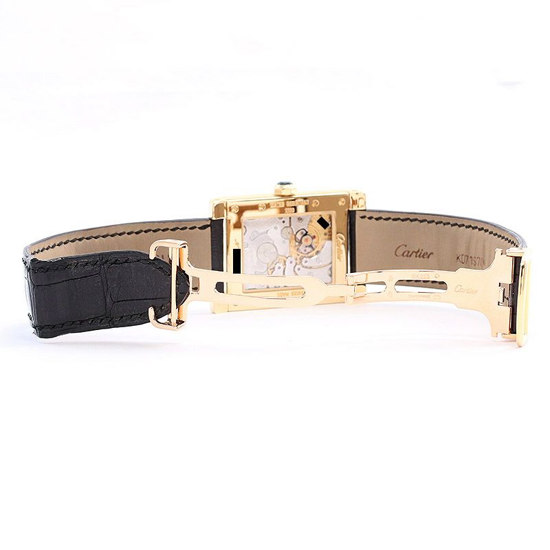 【中古】CARTIER TANK A VIS LM TIME ＆ CALENDAR CPCP カルティエ タンク・ア・ヴィスLM タイム＆カレンダー CPCP W1534451